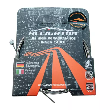 Jarruvaijeri ALLIGATOR Slick MTB/City/Trekking 31- säikeinen 1.5mm x 1700 mm. - Duell polkupyörien varaosat ja tarvikkeet - 54587 - 1