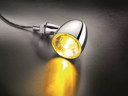 Kellermann Bullet 1000® Extreme chrome with clear glass - Duell MP varaosat ja tarvikkeet - 131447 - 1