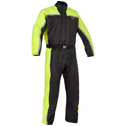 Lindstrands sadehaalari Sidvallen one piece Musta/HV keltainen, XL - Duell ajovarusteet - 29427 - 1
