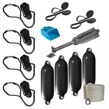 Liros Varustepaketti Musta 14mm - Duell venetarvikkeet - 66457 - 1