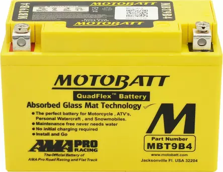 Motobatt MBT9B4 akku - Duell muut varaosat ja tarvikkeet - 140937 - 1