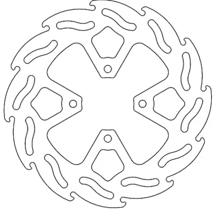 Motomaster Flame rear disc KTM: 65SX 23-.. - Duell MP varaosat ja tarvikkeet - 120827 - 1