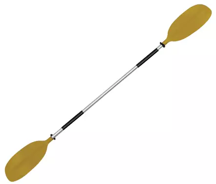 OS KAYAK PADDLE 1 PCE - ASYMMETRIC BLADES 2170mm YELLOW - Duell venetarvikkeet - 132977 - 1