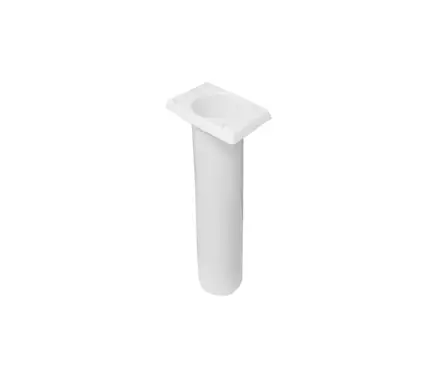 OS ROD HOLDER - RECTANGLE - 90 DEG. - WHITE - Duell venetarvikkeet - 133587 - 1