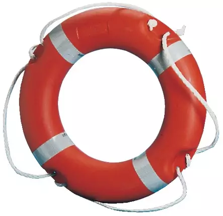 Pelastusrengas 40x60cm oranssi - Duell venetarvikkeet - 6017 - 1