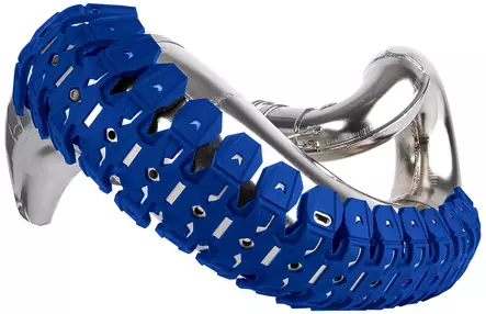 Polisport Armadillo pipe guard Blue (13) - Duell MP varaosat ja tarvikkeet - 129897 - 1
