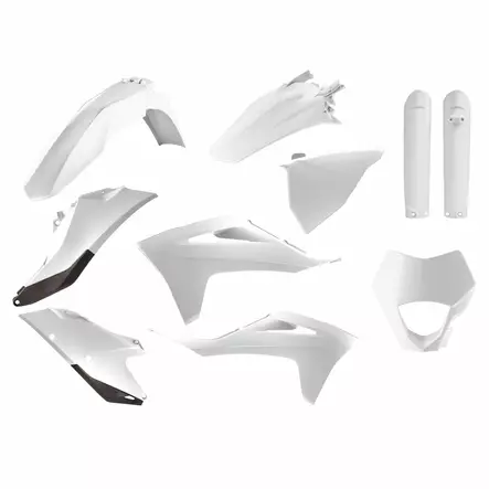 Polisport Full kit enduro Kit GasGas EC/ECE (21-23) White (1) - Duell MP varaosat ja tarvikkeet - 129917 - 1
