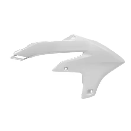 Polisport Radiator Scoops YZ450F 23-.. YZ250F 24-.. WR450F 24-.. White (1) - Duell MP varaosat ja tarvikkeet - 130807 - 1