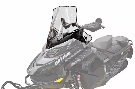 Powermadd Tuulilasi Ski-Doo Gen5 Korkea 21" Kirkas/Mustalla grafiikalla - Duell MK varaosat ja tarvikkeet - 23997 - 1