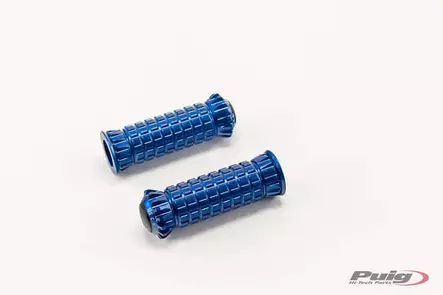 Puig Footpegs R-Fighter Piloto Rig/Left C/Blue - Duell MP varaosat ja tarvikkeet - 90877 - 1