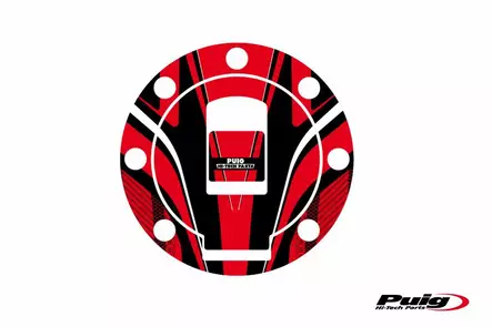 Puig Fuel Cap Cover Mod. Radical Yamaha C/Red - Duell MP varaosat ja tarvikkeet - 92157 - 1