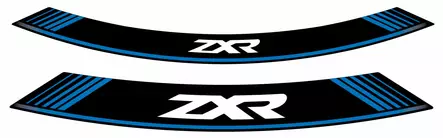 Puig Kit 8 Rim Strips Zxr C/Blue - Duell MP varaosat ja tarvikkeet - 90207 - 1