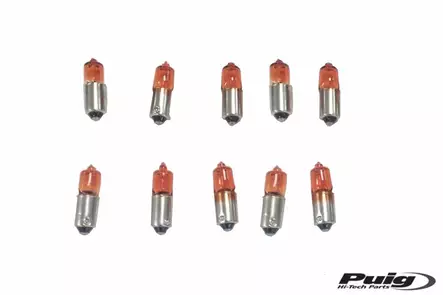 Puig Light Bulb Box. Turn Light 12V/6W (10 Units) - Duell MP varaosat ja tarvikkeet - 93797 - 1