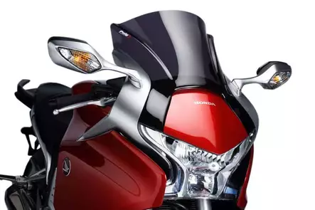 Puig Racing Screen Honda Vfr1200F 10-17' C/Dark Smoke - Duell MP varaosat ja tarvikkeet - 92867 - 1