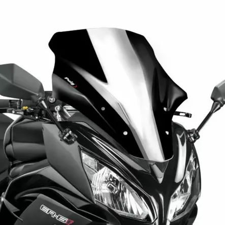 Puig Racing Screen Kawasaki Er6F 12-17 C/Black - Duell MP varaosat ja tarvikkeet - 92207 - 1