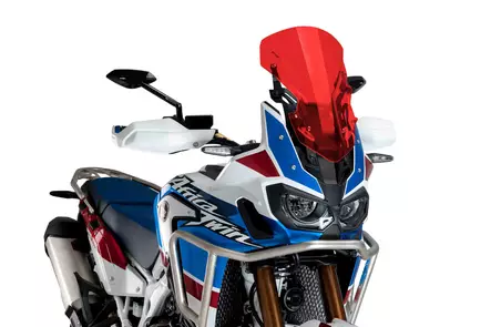 Puig Racing Screen + Kit Fix Africa Twin 16'-18' C/Red - Duell MP varaosat ja tarvikkeet - 90257 - 1