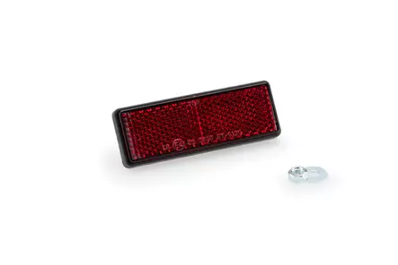 Puig Reflector Homologated 7.5X2.5Cm. C/Red - Duell MP varaosat ja tarvikkeet - 92827 - 1