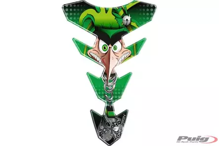 Puig Tank Pad Joker C/Green - Duell MP varaosat ja tarvikkeet - 92357 - 1