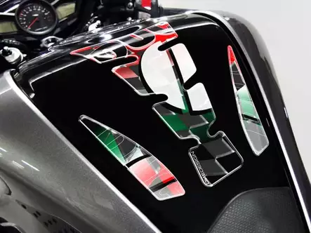 Puig Tank Pad Wings Ducati C/Red-Black - Duell MP varaosat ja tarvikkeet - 93967 - 1