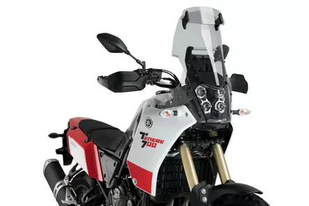 Puig Touring Screen C/Vis Yamaha Tenere 700 19' C/Smoke - Duell MP varaosat ja tarvikkeet - 94747 - 1