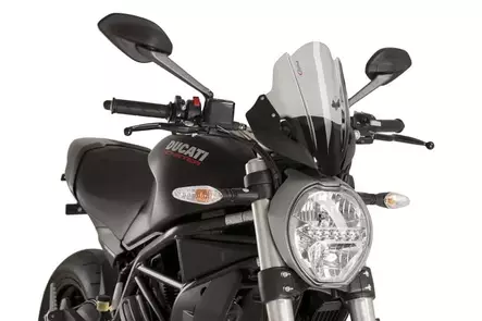 Puig Touring Screen Ducati Monster 1200R 16'-20' C/Smok - Duell MP varaosat ja tarvikkeet - 90747 - 1