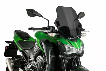 Puig Wind. Mod. Bat Kawasaki Er6N 12' C/Dark Smoke - Duell MP varaosat ja tarvikkeet - 89867 - 1