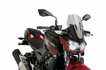 Puig Wind. New Generation Kawasaki Z400 19' C/Smoke - Duell MP varaosat ja tarvikkeet - 94537 - 1