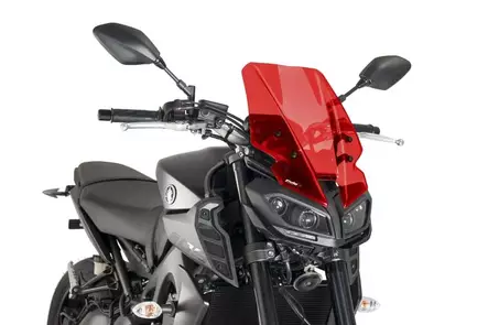 Puig Windshield N.G. Touring Yamaha Mt09 17-18' C/Red - Duell MP varaosat ja tarvikkeet - 90177 - 1