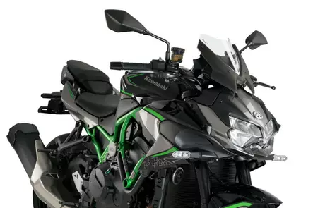 Puig Windshield New Gen. Sport Kawasaki Z H2 C/Clear - Duell MP varaosat ja tarvikkeet - 98177 - 1