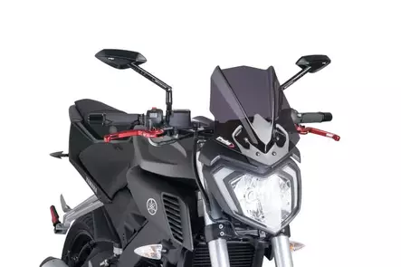 Puig Windshield New Generation Yamaha Mt-125 15-18'C/Da - Duell MP varaosat ja tarvikkeet - 91757 - 1