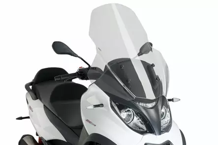 Puig Windshield V-Techline Piaggio Mp3 350 18' C/Clear - Duell MP varaosat ja tarvikkeet - 99107 - 1