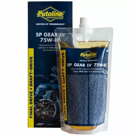 Putoline SP Gear LV 75W-85 Final Shaft Drive 500ML Pouch(12) - Duell öljyt ja muut nesteet - 61137 - 1