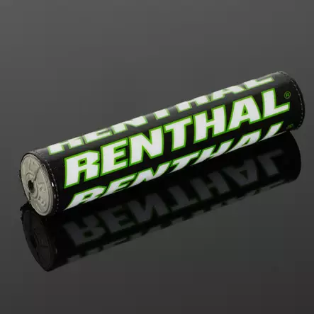 Renthal Shiny Pehmuste Musta/Valkoinen/Vihreä - Duell MP varaosat ja tarvikkeet - 69737 - 1