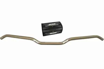 RSI Ohjaustanko Hustler Alu Full 22mm 13degree Hooked 1" Rise Anodized Pronssi - Duell MK varaosat ja tarvikkeet - 24807 - 1