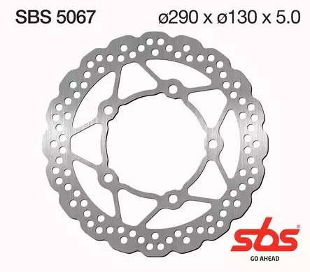 Sbs Jarrulevy Standard - Duell MP varaosat ja tarvikkeet - 122677 - 1