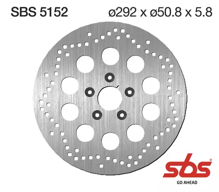 Sbs Jarrulevy Standard - Duell MP varaosat ja tarvikkeet - 122857 - 1