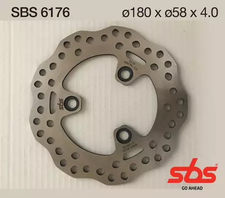 Sbs Jarrulevy Upgrade - Duell MP varaosat ja tarvikkeet - 122467 - 1