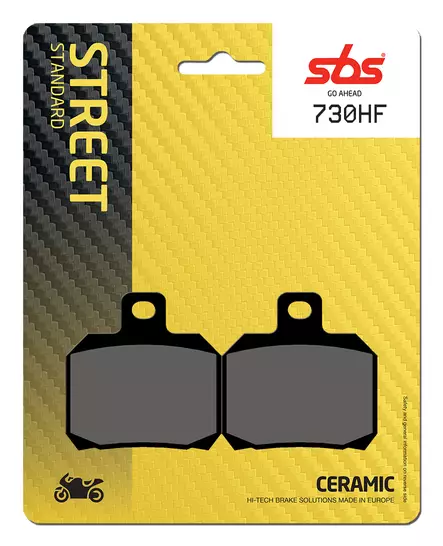 Sbs Jarrupalat Ceramic - Duell MP varaosat ja tarvikkeet - 123727 - 1