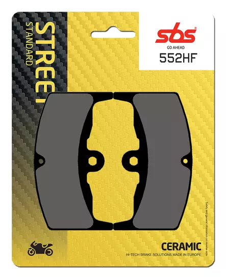 Sbs Jarrupalat Ceramic - Duell MP varaosat ja tarvikkeet - 123817 - 1