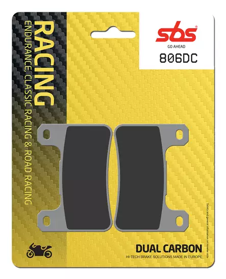 Sbs Jarrupalat Dual Carbon - Duell MP varaosat ja tarvikkeet - 123207 - 1