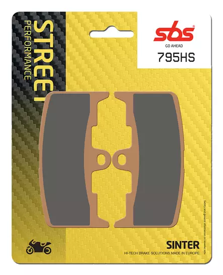 Sbs Jarrupalat Sintered - Duell MP varaosat ja tarvikkeet - 123287 - 1