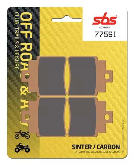 Sbs Jarrupalat Sintered Offroad - Duell MP varaosat ja tarvikkeet - 123447 - 1