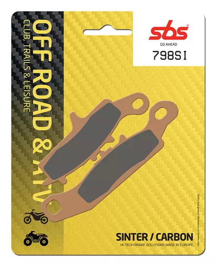 Sbs Jarrupalat Sintered Offroad - Duell MP varaosat ja tarvikkeet - 123657 - 1