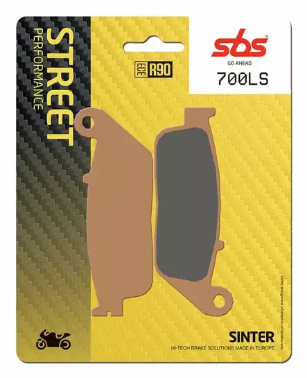 Sbs Jarrupalat Sintered Taakse - Duell MP varaosat ja tarvikkeet - 123597 - 1