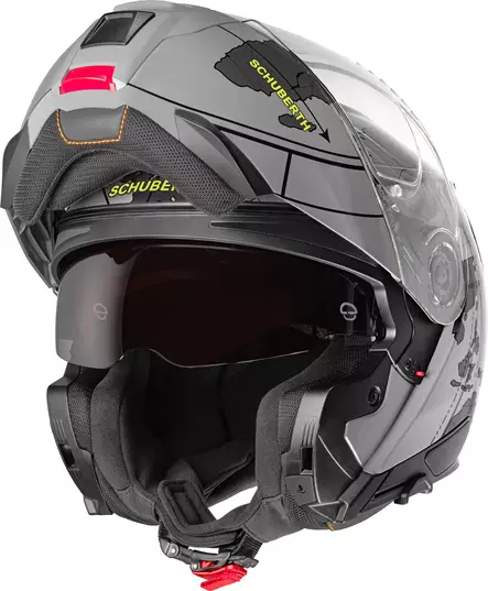 Schuberth Kypärä C5 Globe harmaa, 55 S - Duell ajovarusteet - 65317 - 1