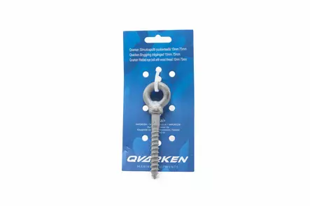Silmukkapultti puukierteellä 8x60mm - Duell venetarvikkeet - 139967 - 1