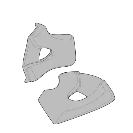 SIMPSON Darksome Poskipalat, S - Duell ajovarusteet - 54177 - 1