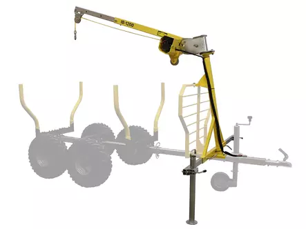 Iron Baltic Nosturi IB 1200 tukkikärryyn - Mönkijän peräkärryjen varusteet - 387 - 1