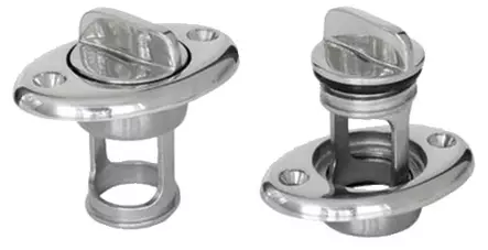 Tyhjennystulppa 43x64mm Ø32mm AISI 316 - Duell venetarvikkeet - 6167 - 1
