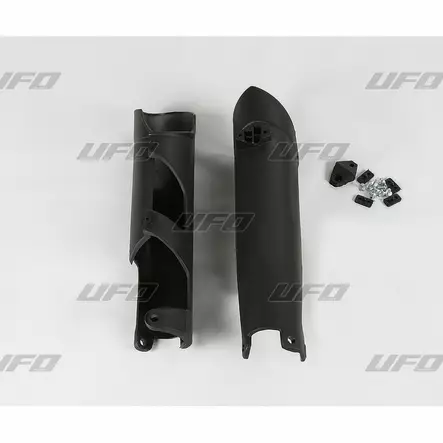 UFO Etuhaarukan suojat KTM125- EXC 08-SX/SXF 07-14 Musta 001 - Duell MP varaosat ja tarvikkeet - 48367 - 1